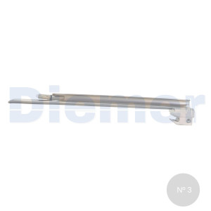 Pala Laringoscopio Luz Convencional Miller Nº 3 Stainless